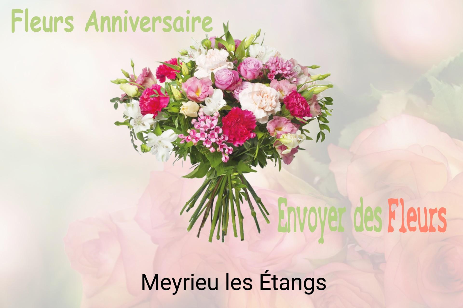 Bouquet de fleurs d’anniversaire livré à Meyrieu-les-Étangs