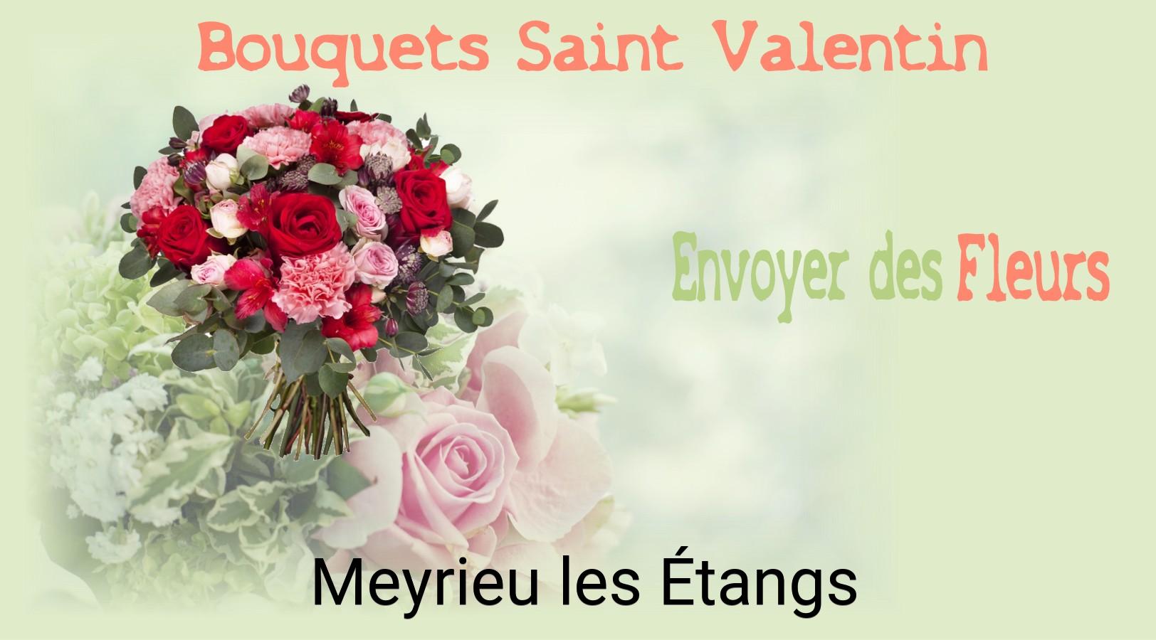 Roses de Saint-Valentin livrées à Meyrieu-les-Étangs